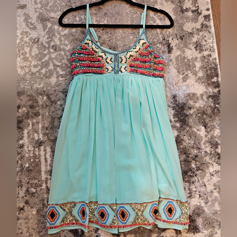 Boston Proper Beaded Dress